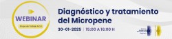 Cartel Webinar "Diagnóstico y Tratamiento del Micropene"